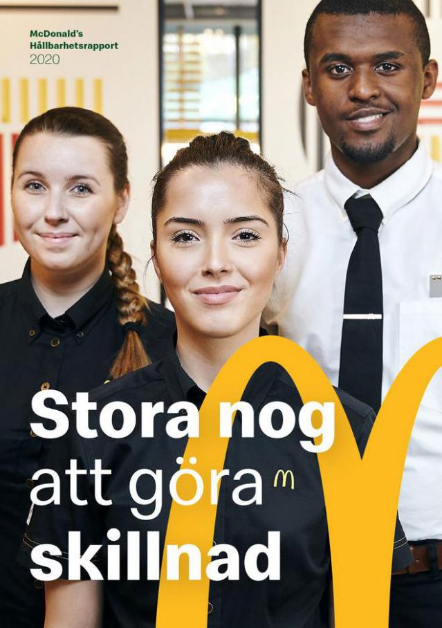 Hållbarhetsrapport. McDonald's (2021-12-31-2021-12-31)