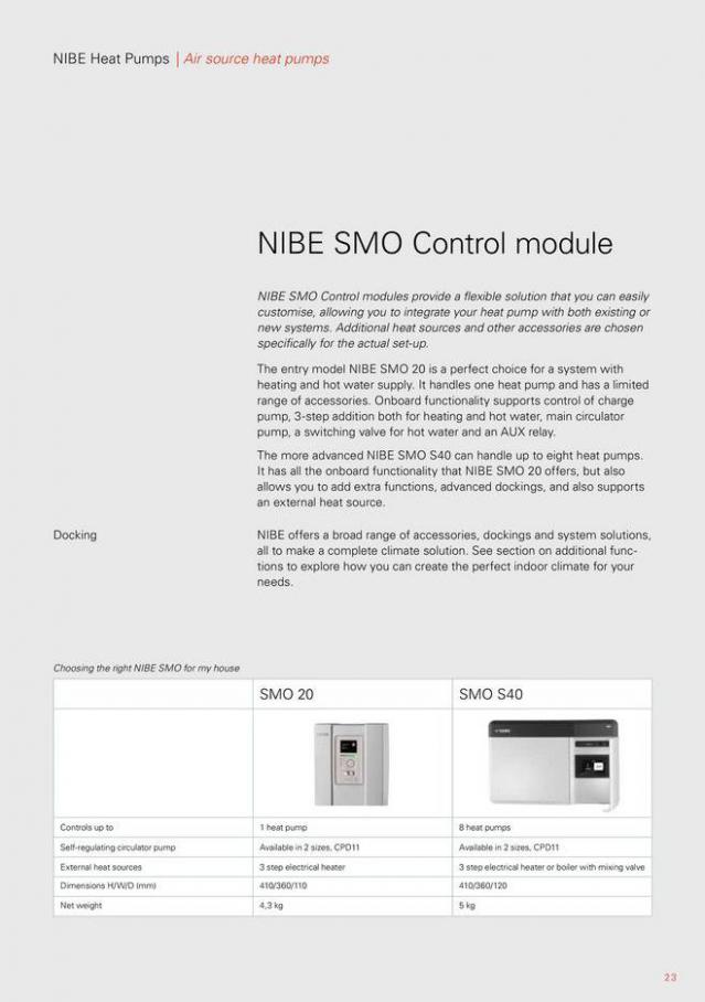 NIBE Sales Brochure 2021. Page 23