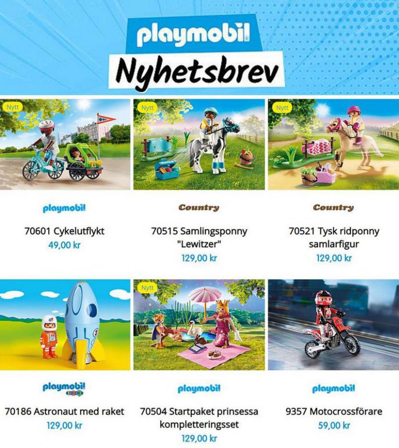 Playmobil Erbjudande Nyheter. Page 9