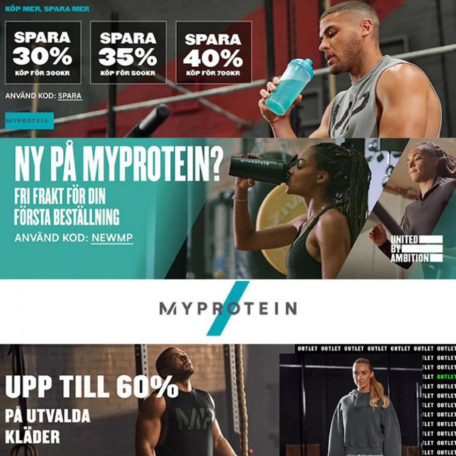 Erbjudande. Myprotein (2021-09-27-2021-09-27)
