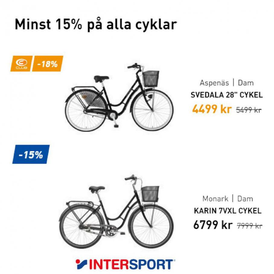 Minst 15% på alla cyklar. Page 3