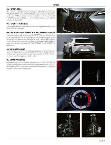 Lexus UX 250h. Page 21