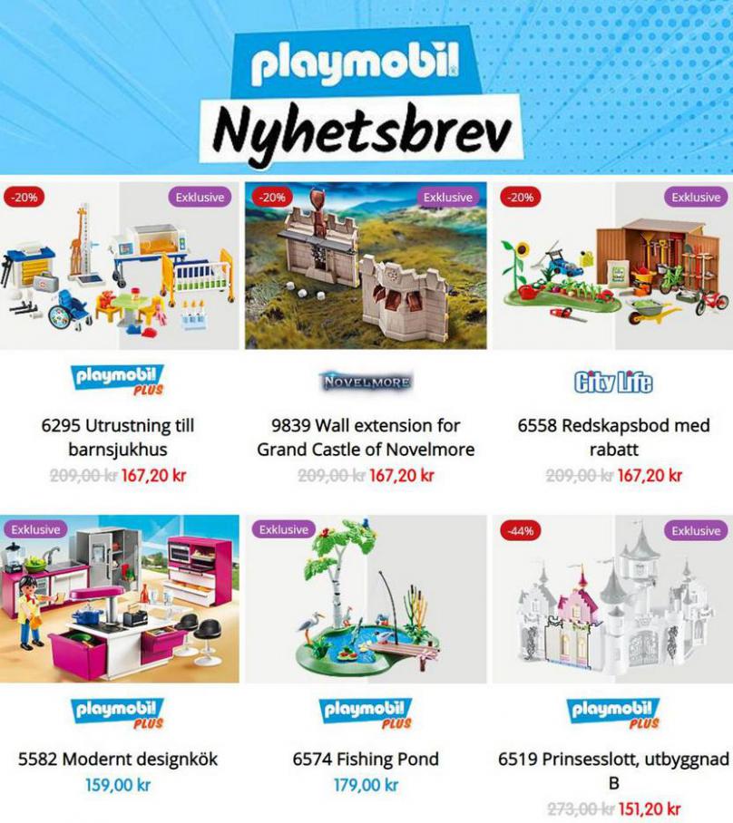 Playmobil Erbjudande Nyheter. Page 8
