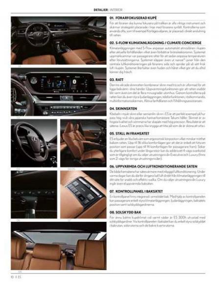 Lexus ES. Page 10