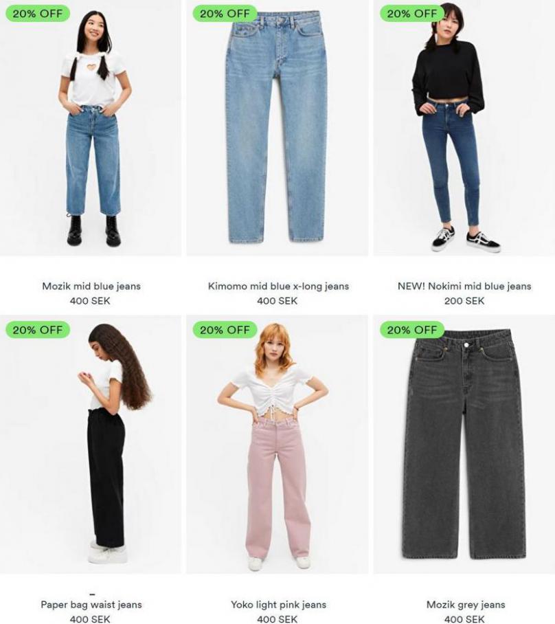 20% Off All Jeans. Page 10