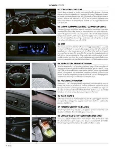 Lexus UX 250h. Page 14