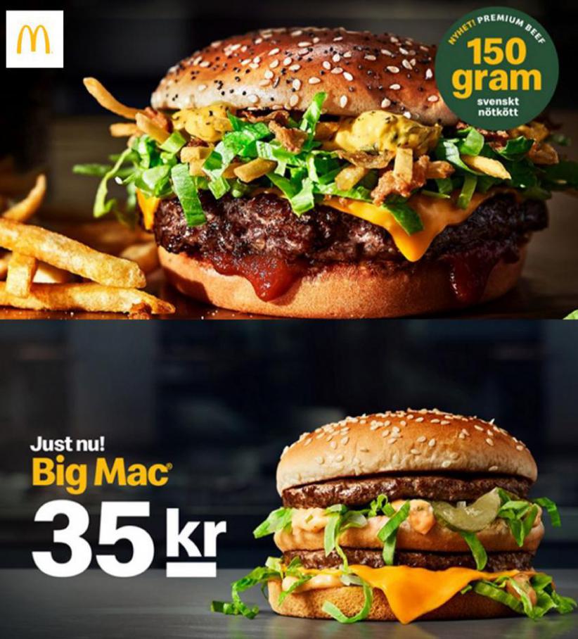Nyheter. McDonald's (2021-10-17-2021-10-17)