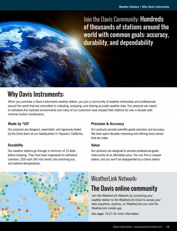 Davis Instruments. Page 13