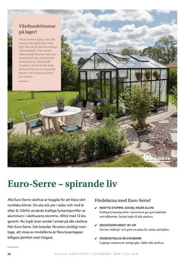 Willab Garden Erbjudande Magazine. Page 28