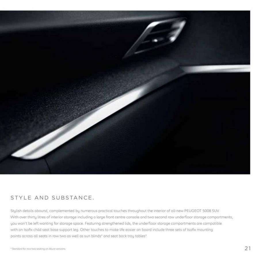 Peugeot 5008 SUV. Page 21