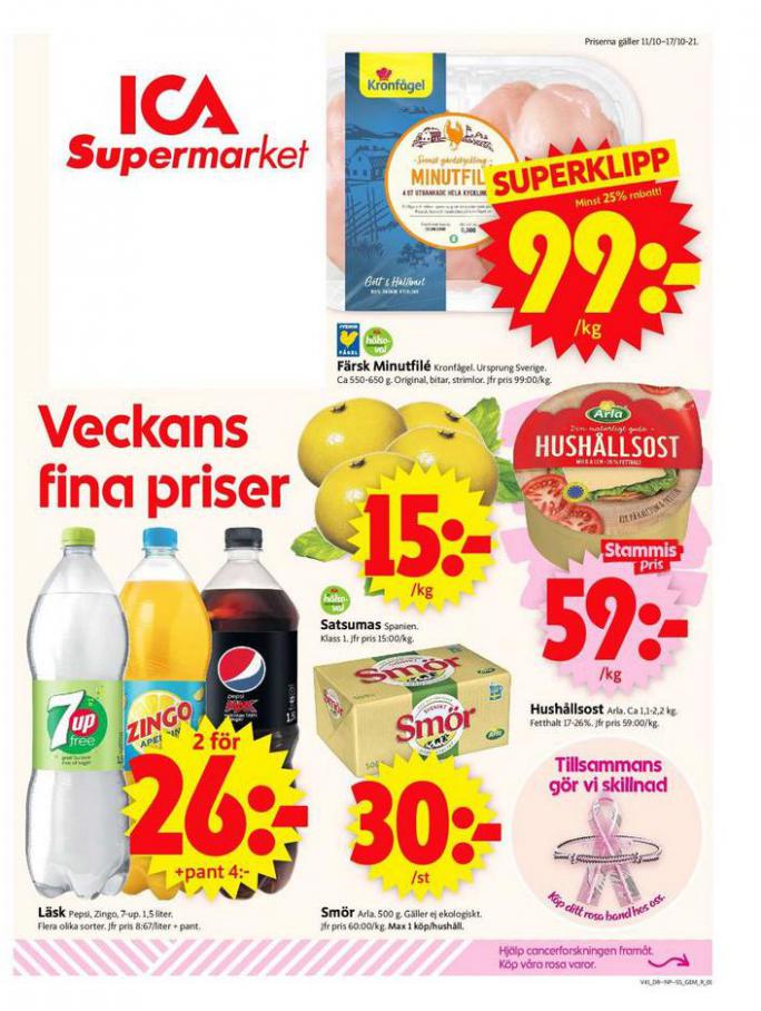 ICA Supermarket Erbjudanden. Page 1