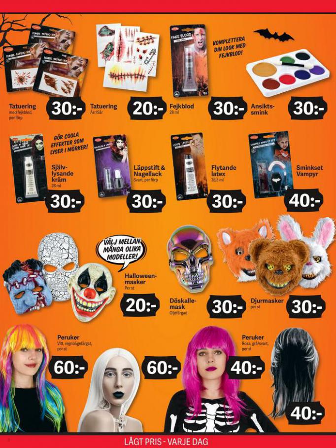 DollarStore Erbjudande Halloween 2021. Page 8