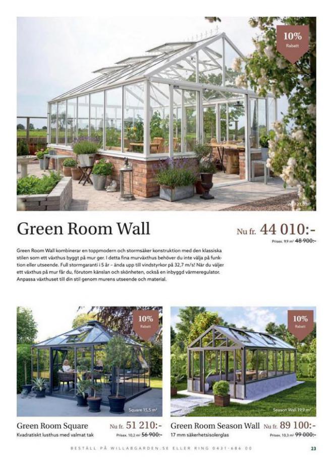 Willab Garden Erbjudande Magazine. Page 23