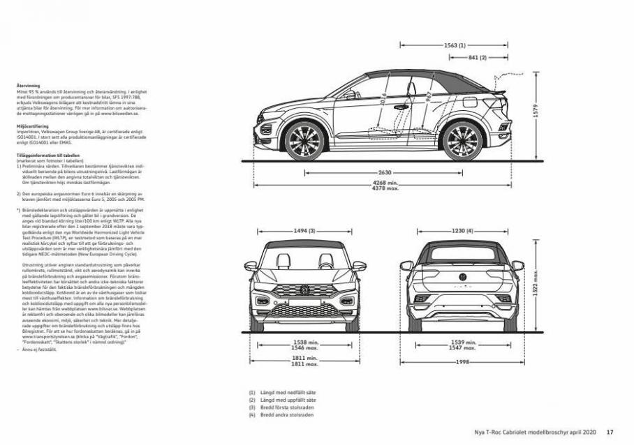 Volkswagen T-Roc Cabriolet. Page 17