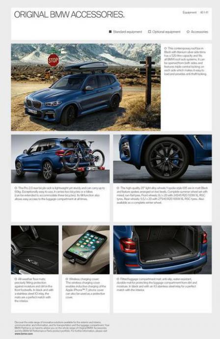 BMW X3. Page 41