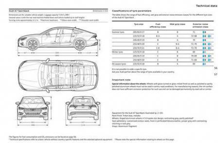 Audi A7 Sportback. Page 63