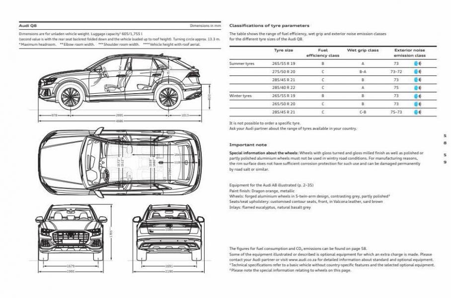 Audi Q8. Page 61