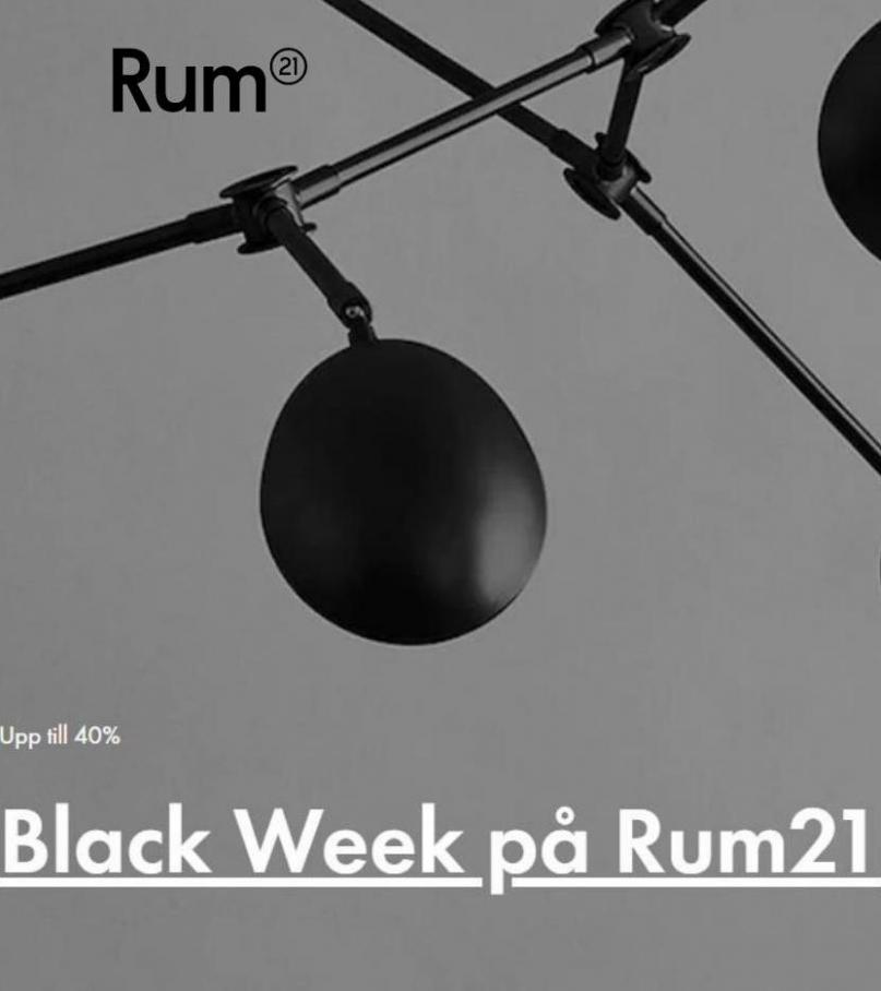 Black Week på Rum21. Rum 21 (2021-11-26-2021-11-26)