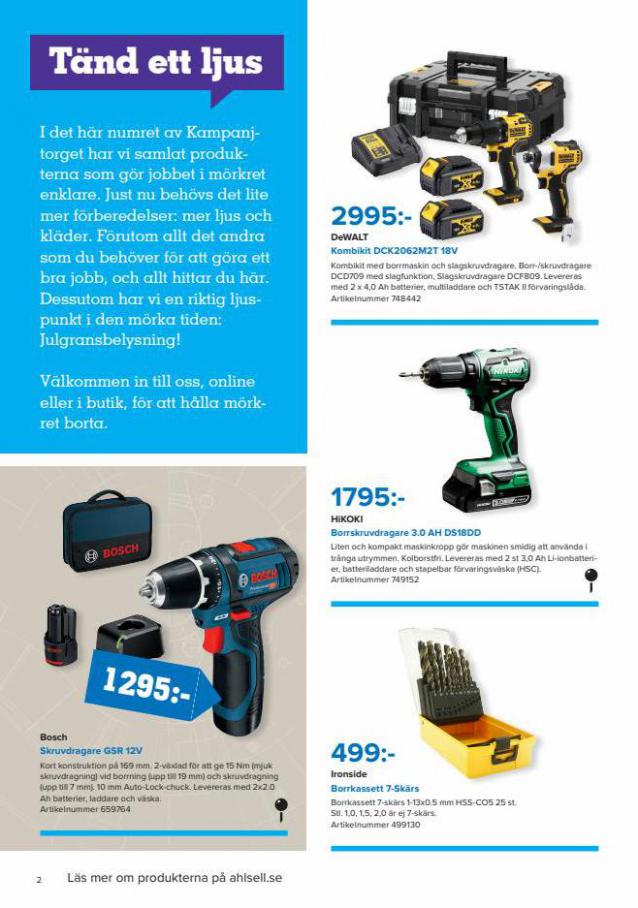 Ahlsell Catalogue. Page 2