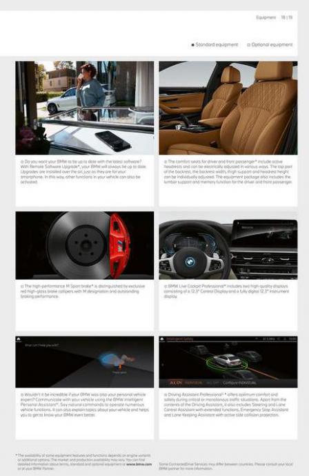 BMW 5-serie Sedan. Page 19
