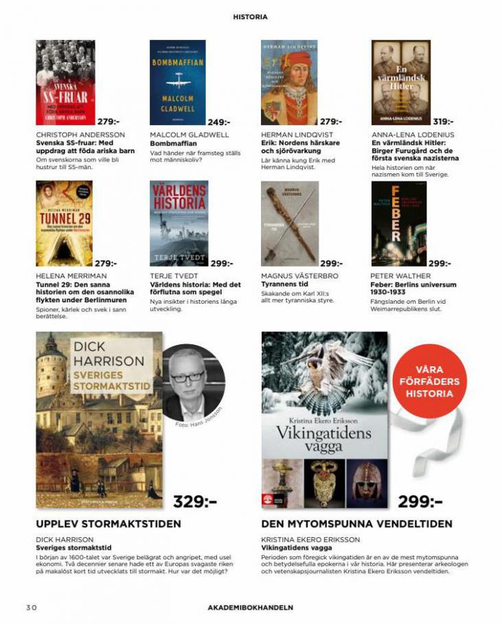 Akademibokhandeln Erbjudande Julkatalogen. Page 30