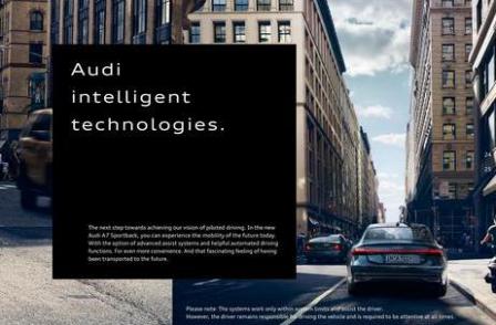 Audi A7 Sportback. Page 29