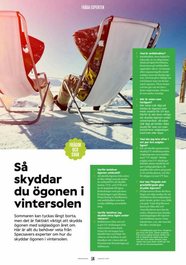 Specsavers Magasin. Page 14