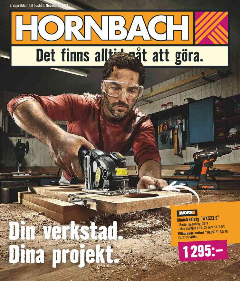 Hornbach Erbjudande Din verkstad. Dina projekt.. Hornbach (2021-11-24-2021-11-24)