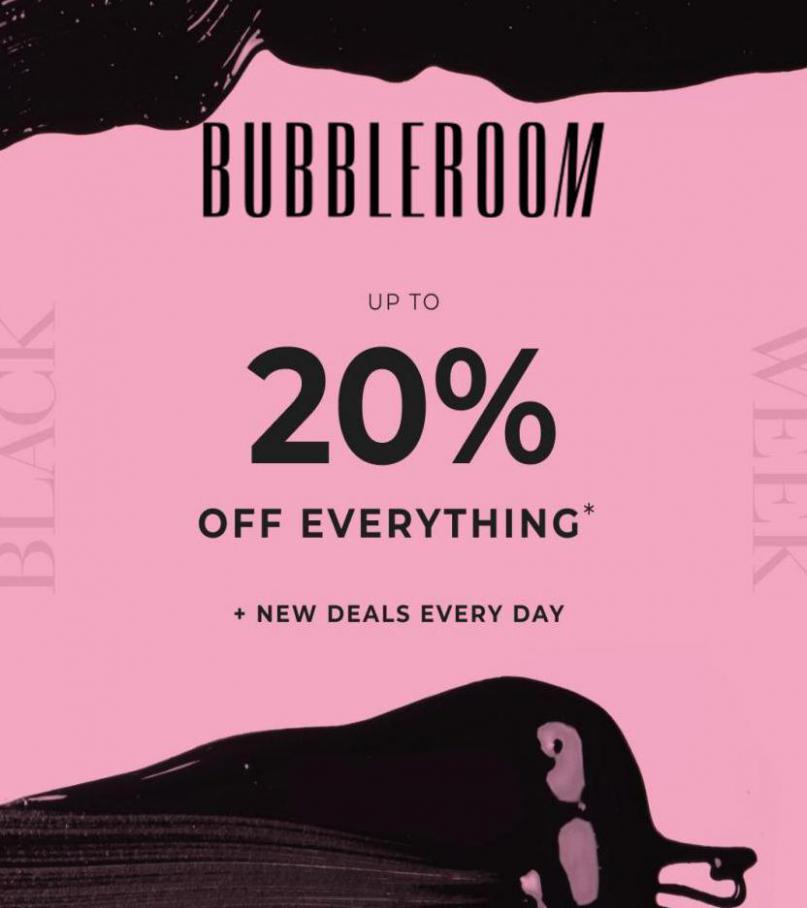 Black Week. Bubbleroom (2022-01-24-2022-01-24)
