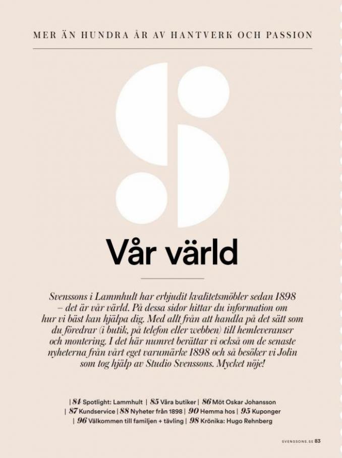 Svenssons Höst vinter 2021–2022. Page 83
