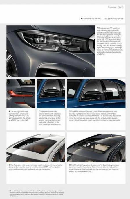 BMW 3-serie Touring. Page 33
