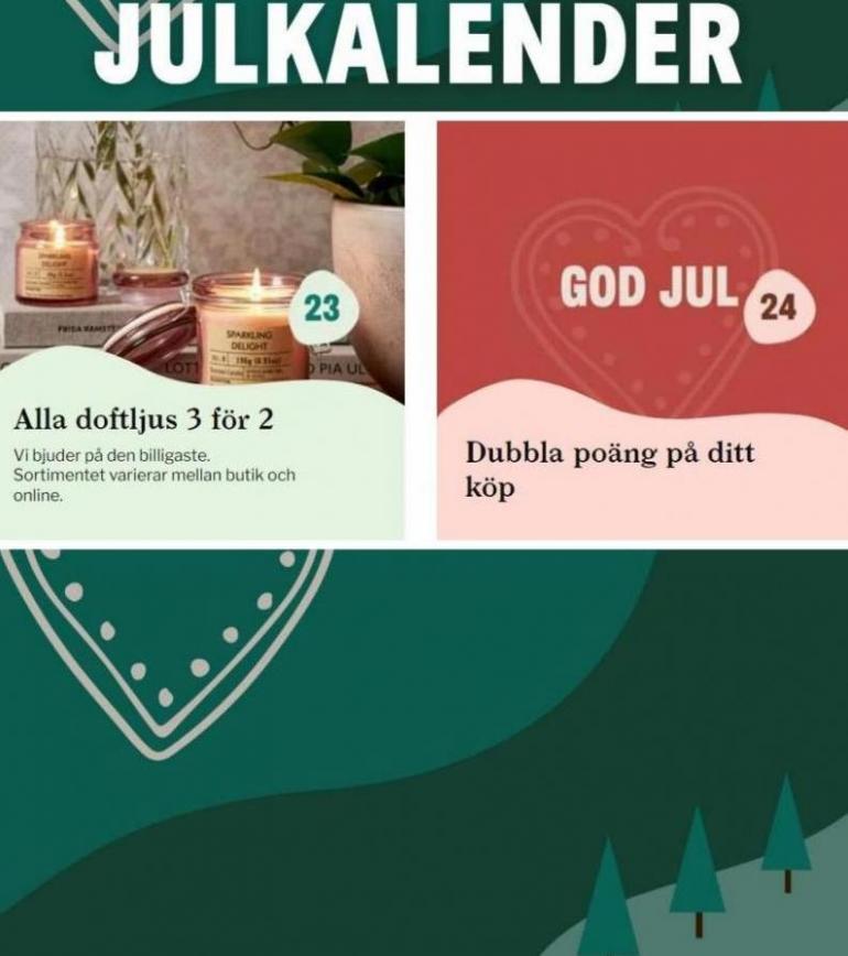 Blomsterlandet Erbjudande Julkalender 2021. Page 7