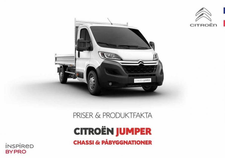 CitroÃ«n Jumper Chassi & Påbyggnationer. Citroën (2021-12-31-2021-12-31)