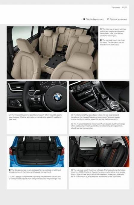 BMW 2-serie Active/Gran Tourer. Page 33