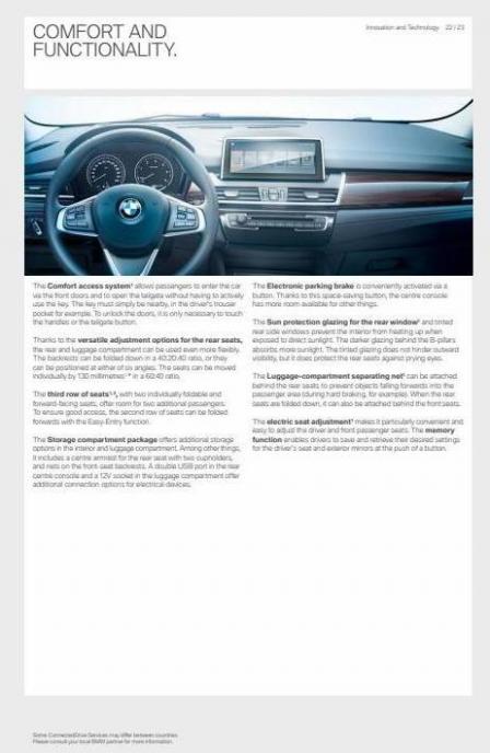 BMW 2-serie Active/Gran Tourer. Page 23