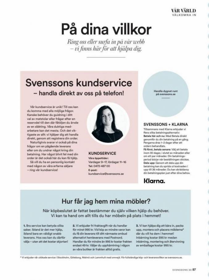 Svenssons Höst vinter 2021–2022. Page 87