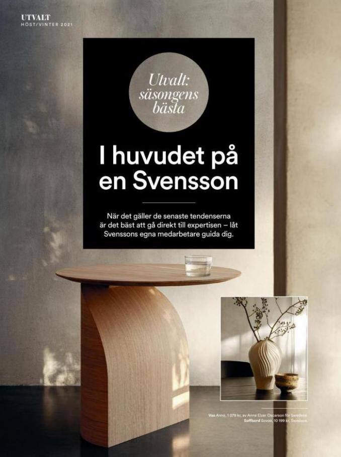 Svenssons Höst vinter 2021–2022. Page 12