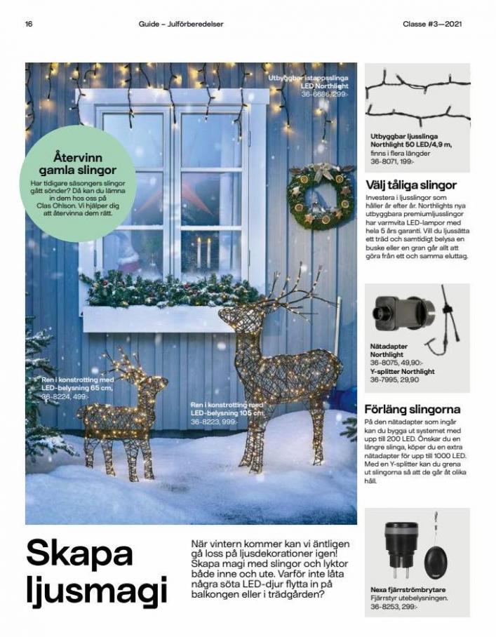Clas Ohlson Erbjudanden Julens Nyheter. Page 16