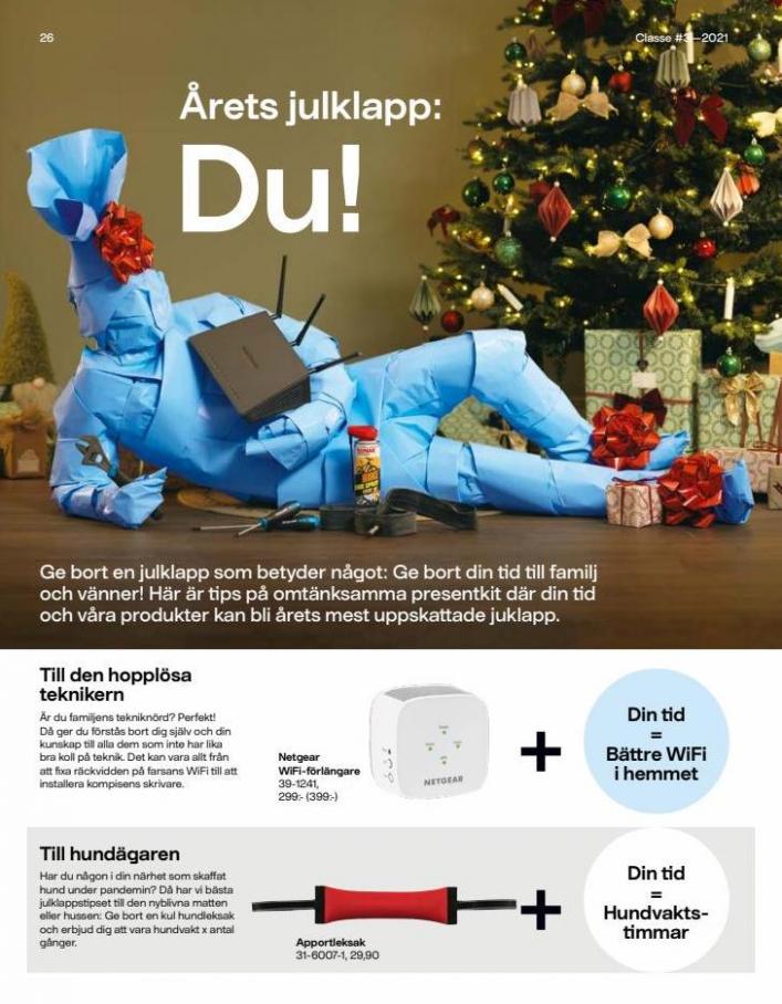 Clas Ohlson Erbjudanden Julens Nyheter. Page 26