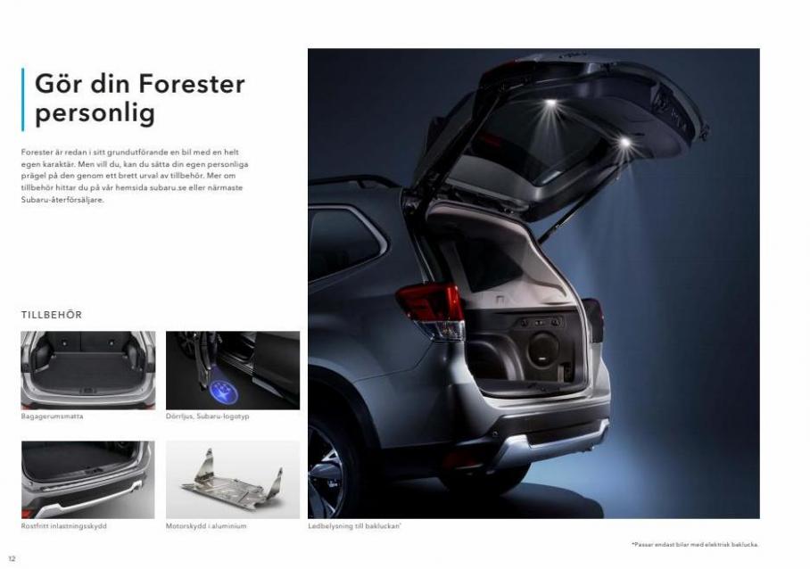 Subaru Forester e-Boxer. Page 12