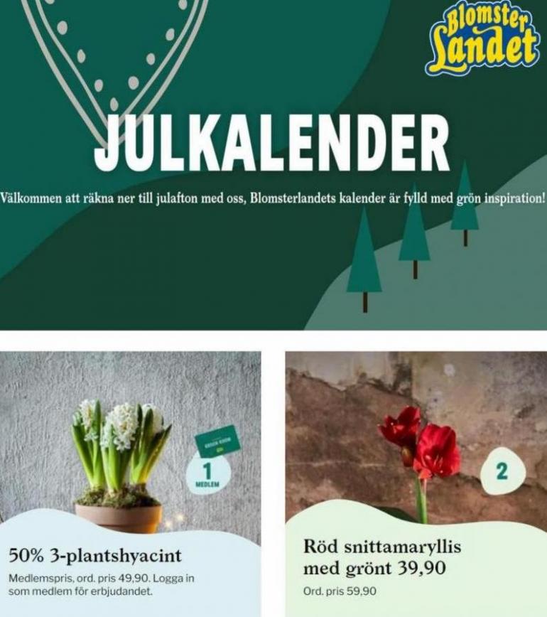 Blomsterlandet Erbjudande Julkalender 2021. Blomsterlandet (2021-12-24-2021-12-24)