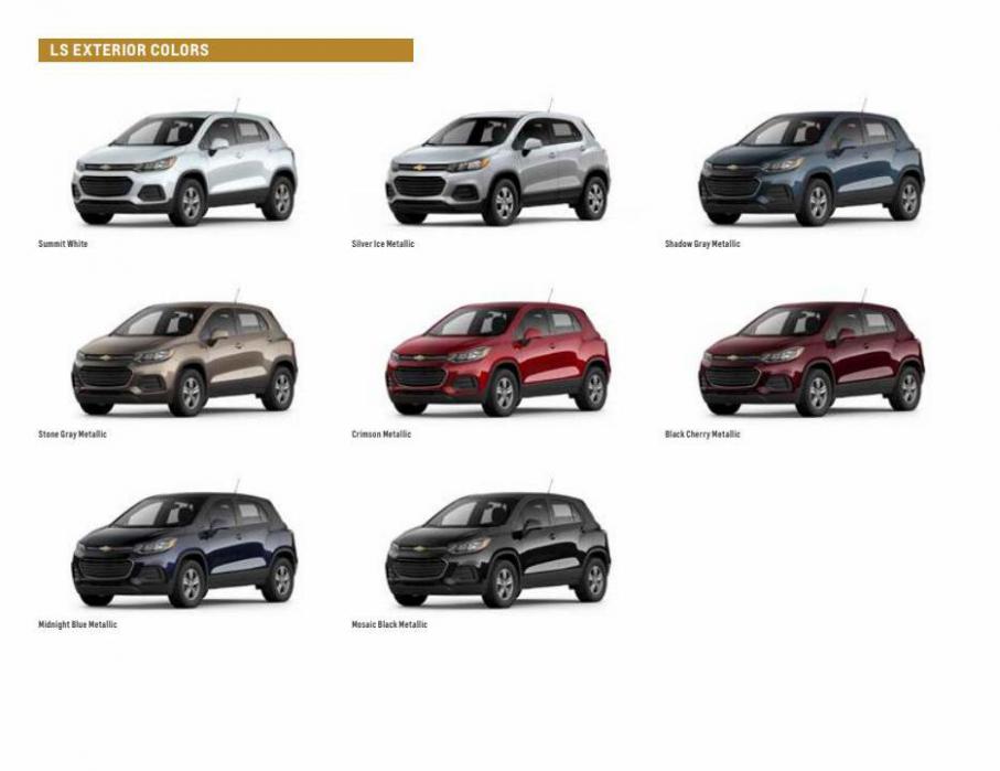 Chevrolet Trax 2022. Page 5