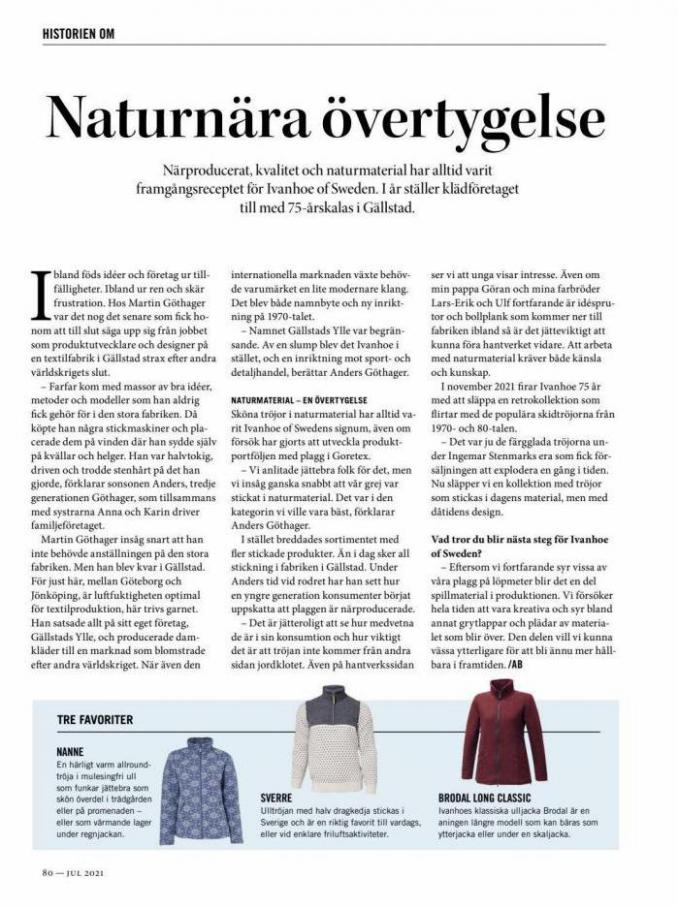 Naturkompaniet Catalogue. Page 80