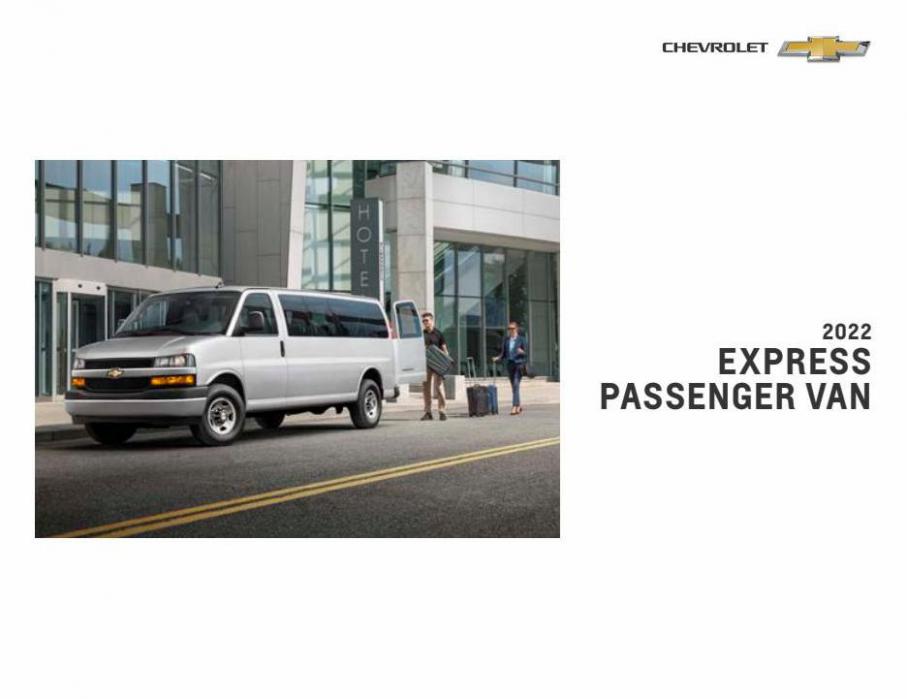 Chevrolet Express Passenger VAN 2022. Chevrolet (2023-01-22-2023-01-22)