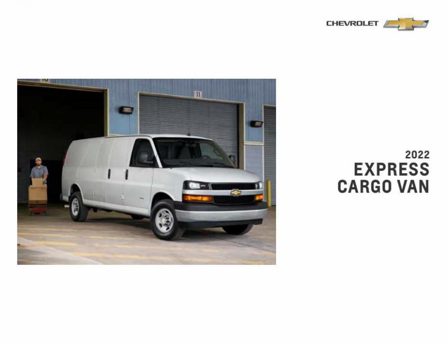 Chevrolet Express Cargo VAN 2022. Chevrolet (2023-01-22-2023-01-22)