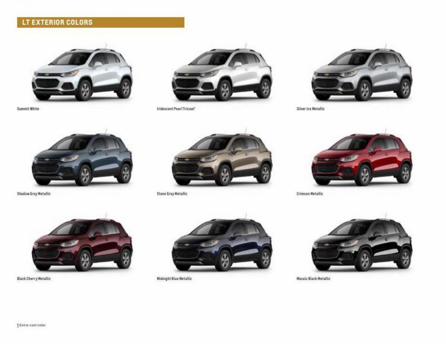 Chevrolet Trax 2022. Page 7