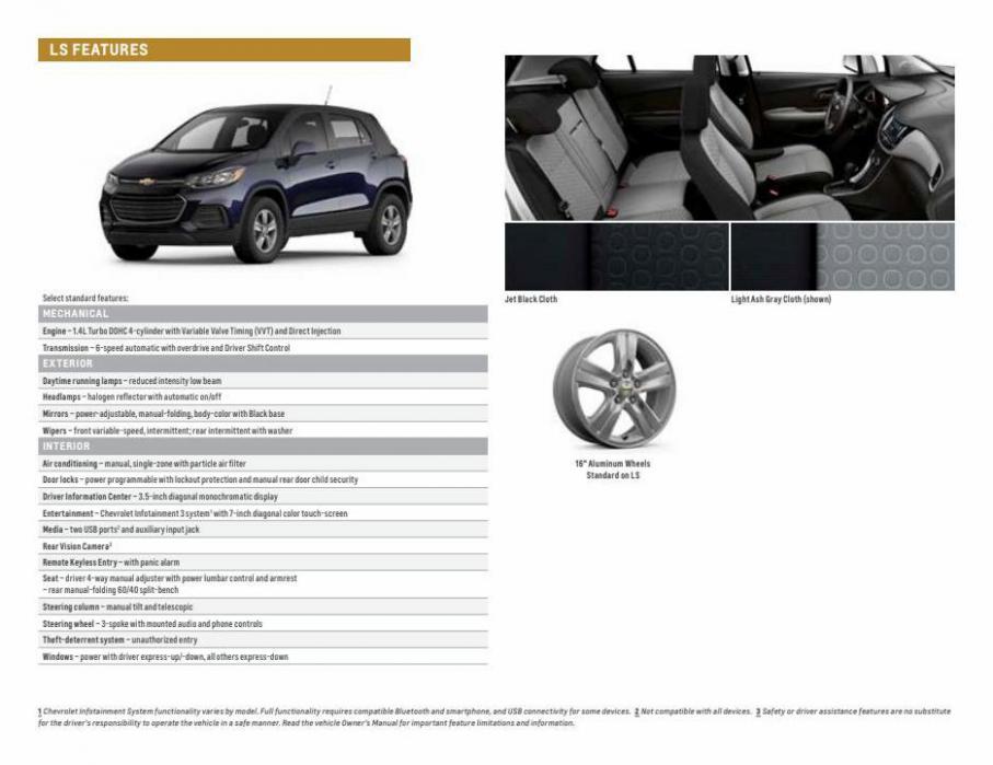 Chevrolet Trax 2022. Page 6