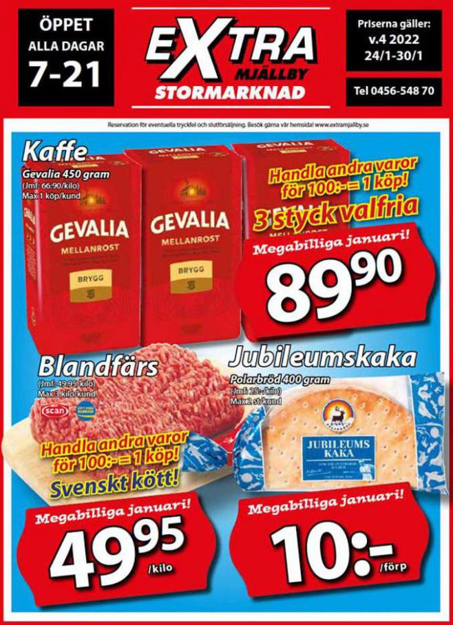 Extra Mjällby Stormarknad veckans blad. Extra Mjällby Stormarknad (2022-01-30-2022-01-30)