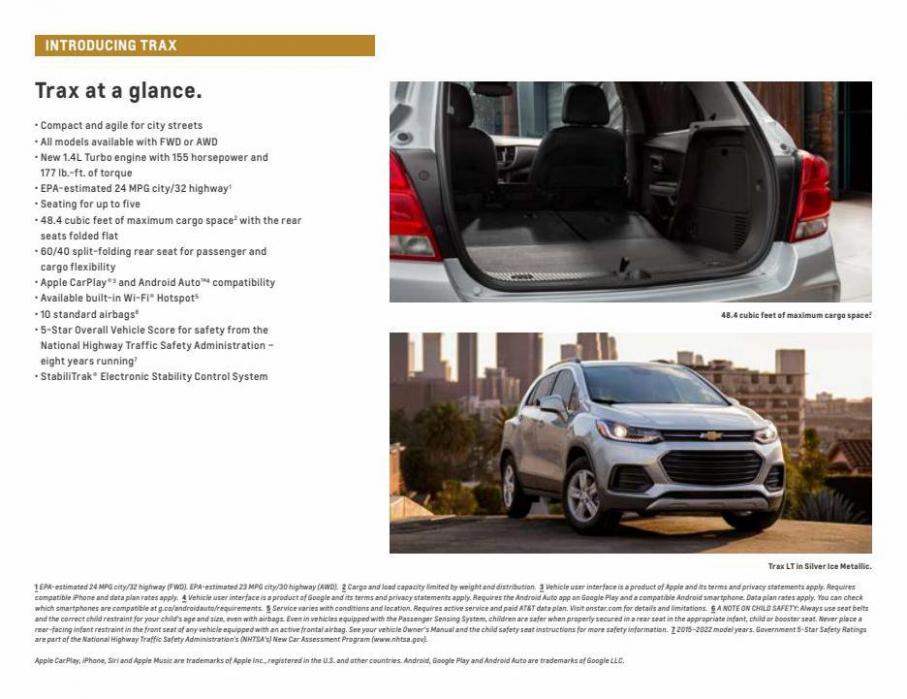 Chevrolet Trax 2022. Page 3