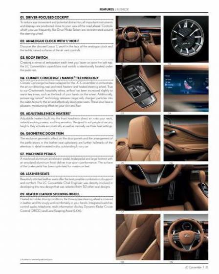 Lexus LC Convertible. Page 31